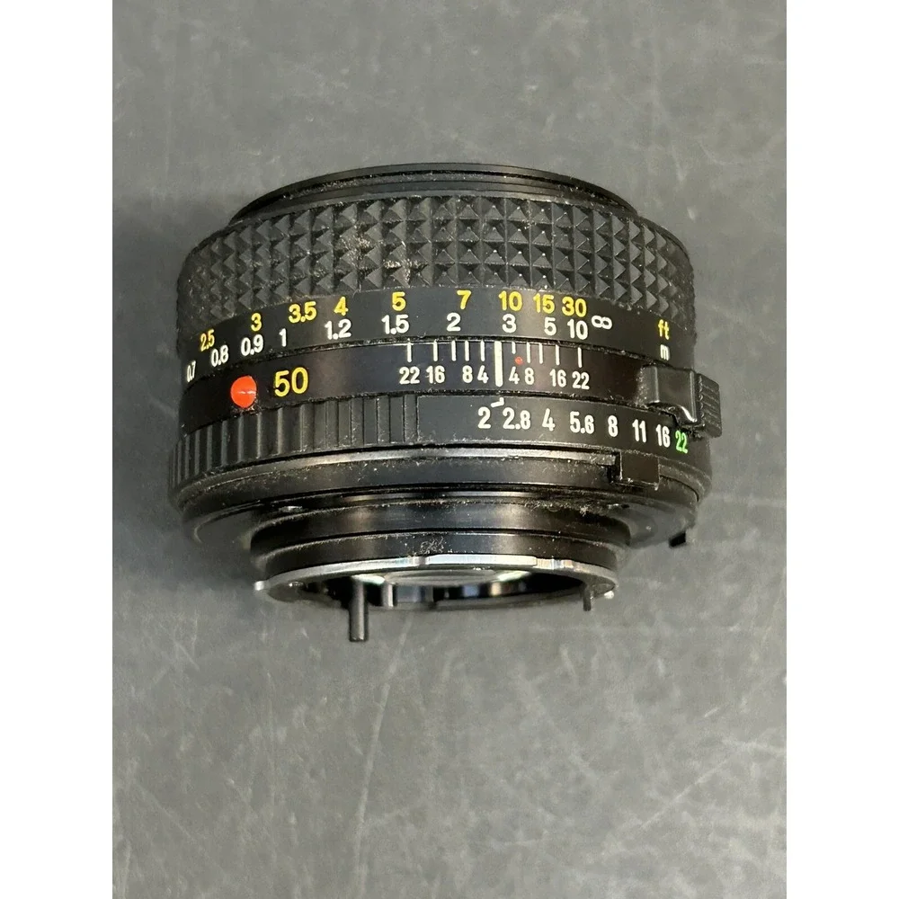 Minolta MD 50mm F/1:2 Manual Focus Prime Lens